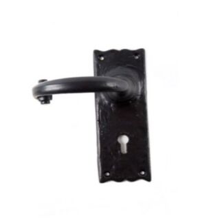 Black Antique Plain Furniture Lock C001/2
