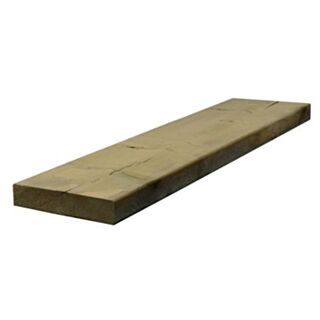 Sawn Carcassing 47x200 Regularised (45x195mm) 6.0m Eased Edges Graded C16/C24 Celcure Treated - 70% PEFC Certified