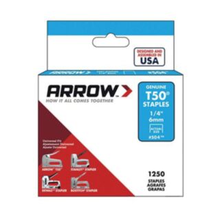 Arrow T-50 Staples 6mm (1250)