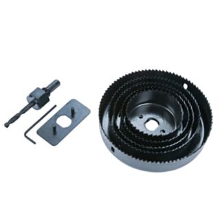 Blue Spot Multi Holesaw Set 8 Piece 64-127mm