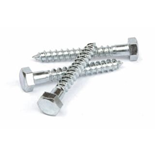 Coach Screw BZP M6x40mm (Pack of 10)