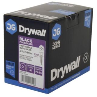 DS100038 Drywall Screws Black 38mm (1000)