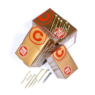 4 x 25mm Concept KTX Bronze Nano Coated External WoodScrews 200 in a box