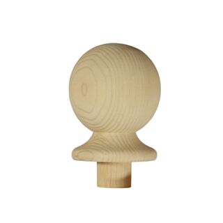 Pine Ball Newel Cap 82mm