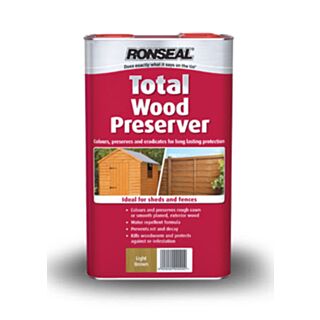 Ronseal Total Wood Preserver Clear 2.5lt