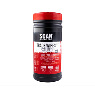 SCACWT100 Scan Heavy- duty Trade Wipes (Tub 100)