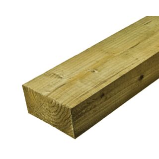 UC4 Treated KD Pine Softwood Sleeper 2400 x 200 x 100mm - New. (Sizes May Vary) FSC® Mix 70% Certified