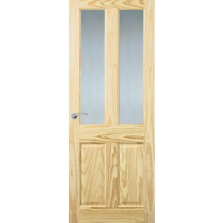 Internal Two Panel Clear Pine Glazed Decorated 686 x 1981 x 35mm Door